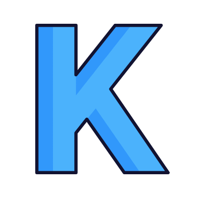 K, Animated Icon, Lineal