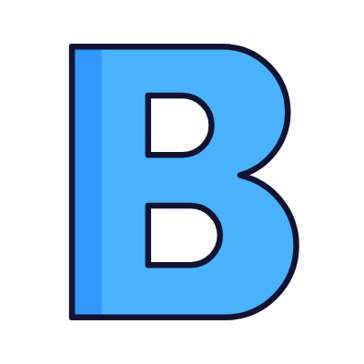 B, Animated Icon, Lineal