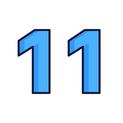 11, Animated Icon, Lineal