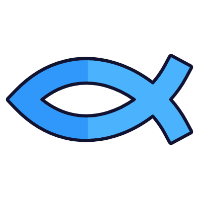 Ichthys, Animated Icon, Lineal