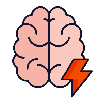 Stress, Animated Icon, Lineal