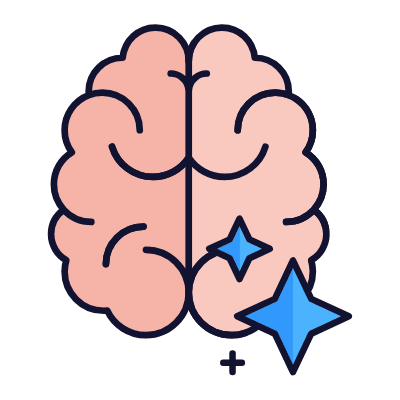 Mental Fresh, Animated Icon, Lineal