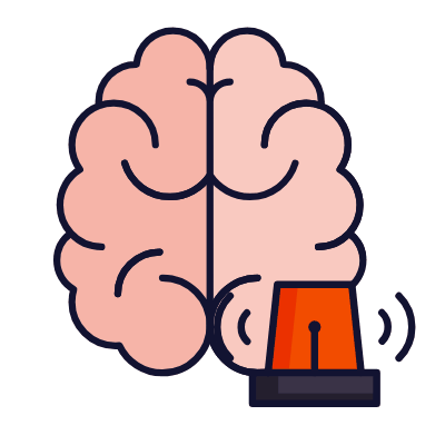 Anxious, Animated Icon, Lineal
