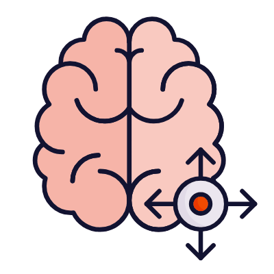 Distraction, Animated Icon, Lineal