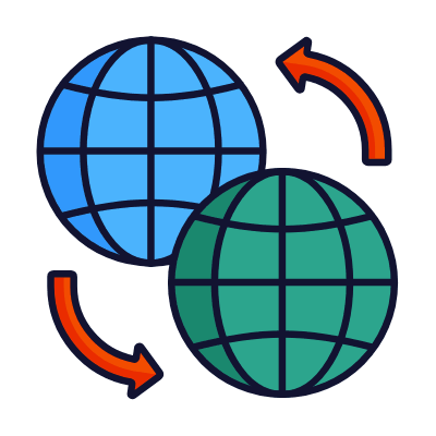 Domain Transfer, Animated Icon, Lineal