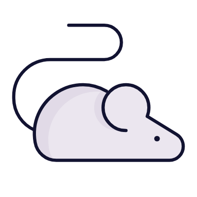 Mouse, Animated Icon, Lineal