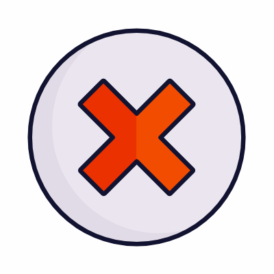 Cross Circle, Animated Icon, Lineal