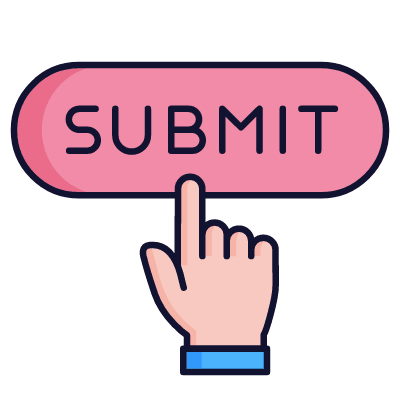Submit Button, Animated Icon, Lineal