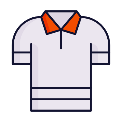 Polo Shirt, Animated Icon, Lineal