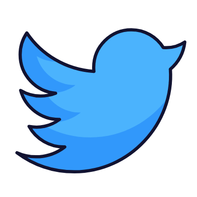 Twitter, Animated Icon, Lineal
