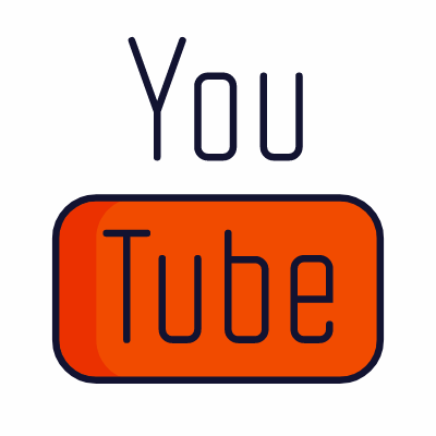Youtube, Animated Icon, Lineal