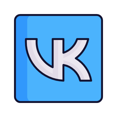 Vk, Animated Icon, Lineal