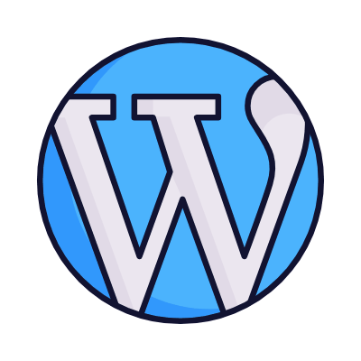 Wordpress, Animated Icon, Lineal