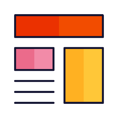 Layout, Animated Icon, Lineal