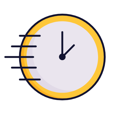 Clock Speed, Animated Icon, Lineal