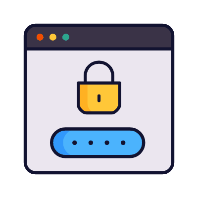 2FA, Animated Icon, Lineal