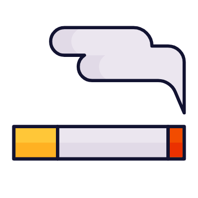 Smoking, Animated Icon, Lineal