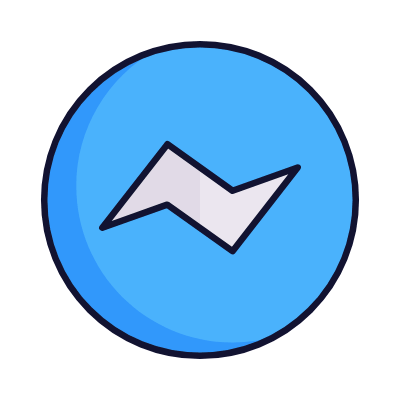 Messenger, Animated Icon, Lineal