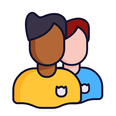 Couple, Animated Icon, Lineal