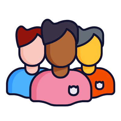 Group, Animated Icon, Lineal