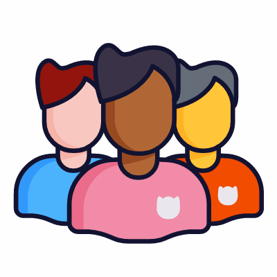 Group, Animated Icon, Lineal