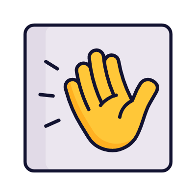 Clubhouse, Animated Icon, Lineal