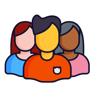 Group, Animated Icon, Lineal