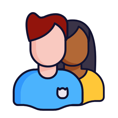 Couple, Animated Icon, Lineal