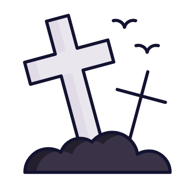 Burial Ground, Animated Icon, Lineal