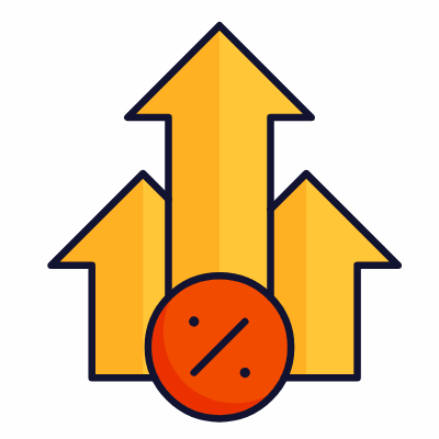 Profits, Animated Icon, Lineal