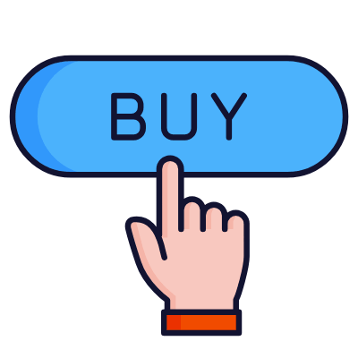 Buy Button, Animated Icon, Lineal