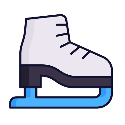 Skates, Animated Icon, Lineal