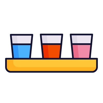Shots, Animated Icon, Lineal