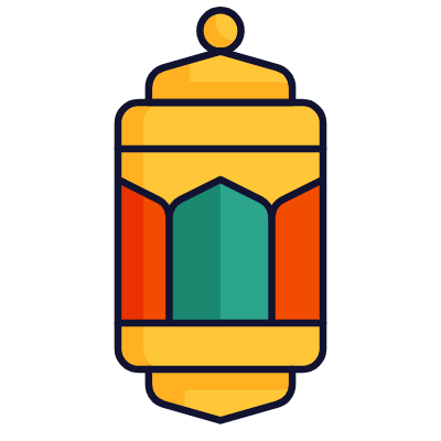 Lantern, Animated Icon, Lineal
