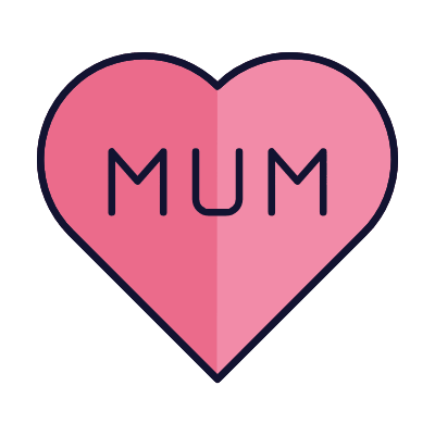 Love Mum, Animated Icon, Lineal