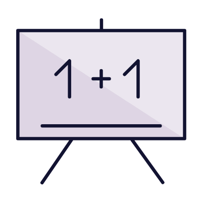 Blackboard, Animated Icon, Lineal