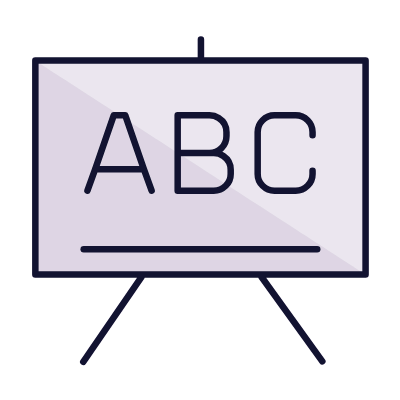 Blackboard, Animated Icon, Lineal