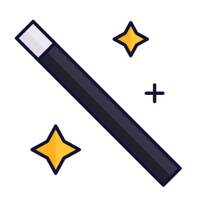 Magician's Wand, Animated Icon, Lineal