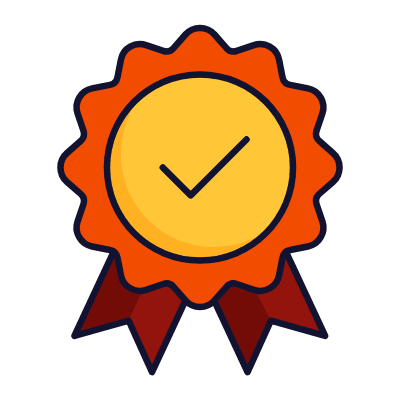 Badge Check, Animated Icon, Lineal