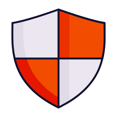 Shield Checkered, Animated Icon, Lineal