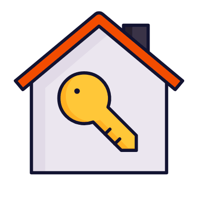 House key, Animated Icon, Lineal