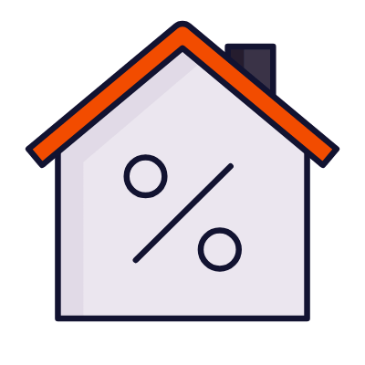 House percent, Animated Icon, Lineal