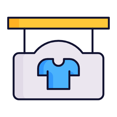 Changing Room, Animated Icon, Lineal