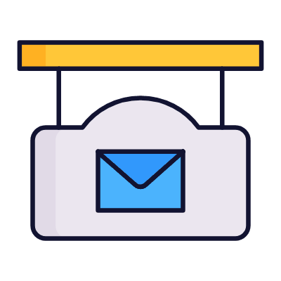 Letter Sign, Animated Icon, Lineal