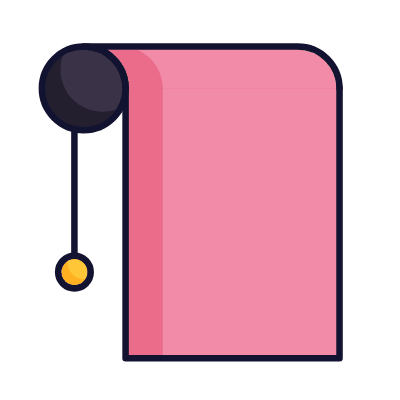 Roller Blind, Animated Icon, Lineal