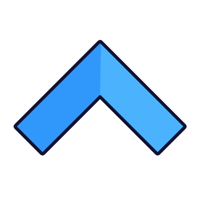 Chevron Up, Animated Icon, Lineal