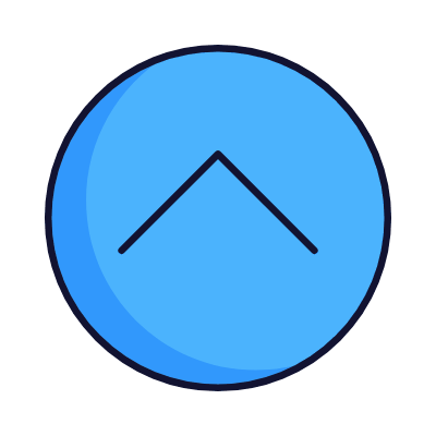 Chevron Up, Animated Icon, Lineal