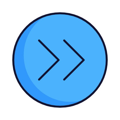 Chevrons Right, Animated Icon, Lineal