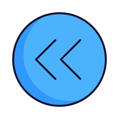 Chevrons Left, Animated Icon, Lineal