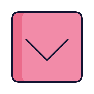 Chevron Down, Animated Icon, Lineal